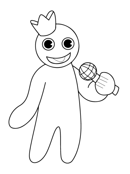 Rainbow Friends Coloring Pages - Free and Easy Printables