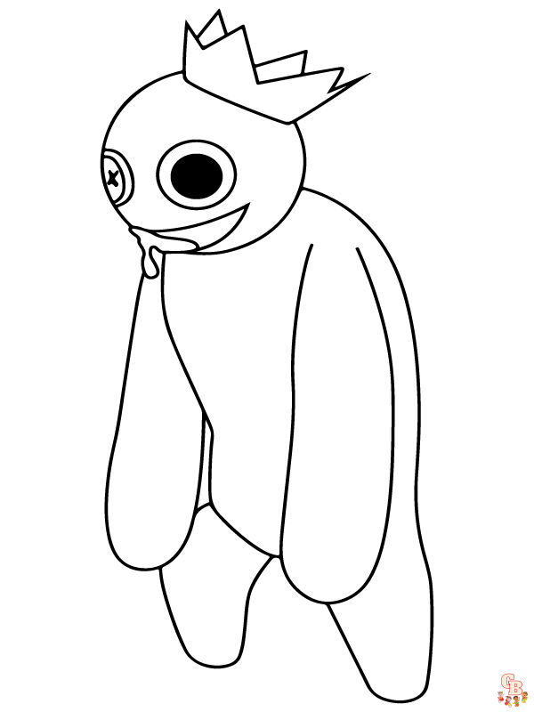 rainbow friends chapter coloring pages 2 yellow – Having fun with children