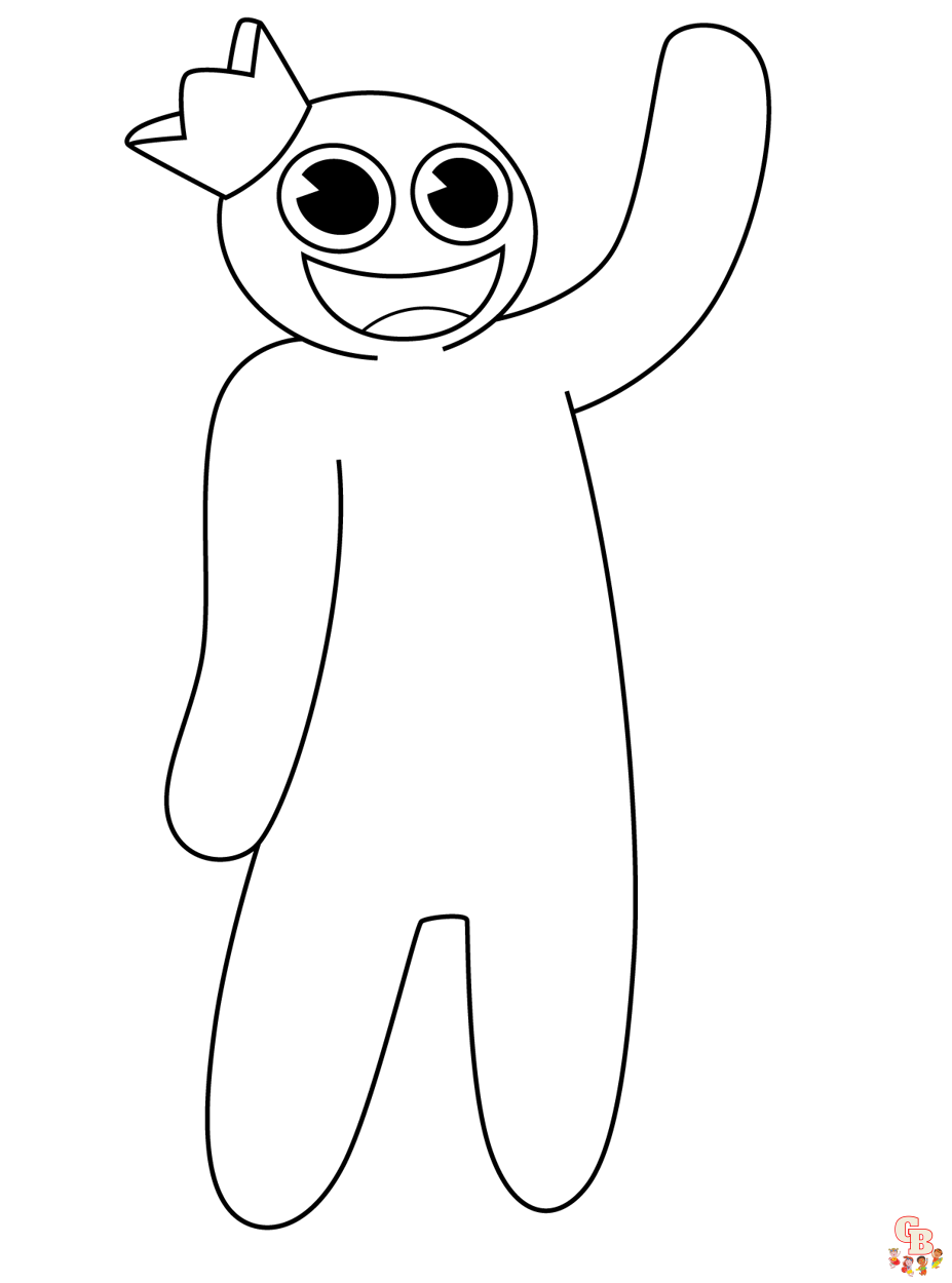 rainbow friends coloring pages 9