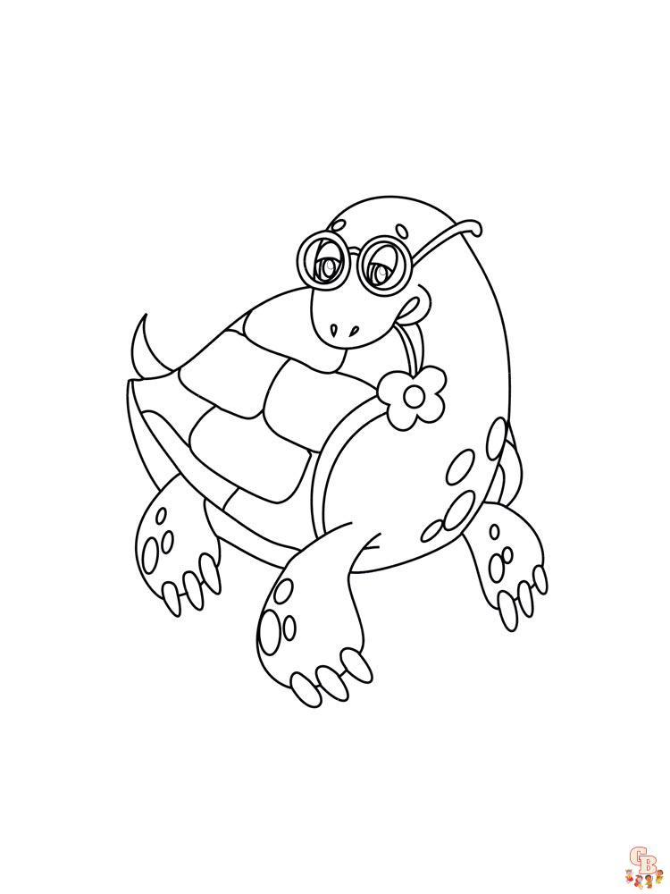 Turtles Coloring Pages