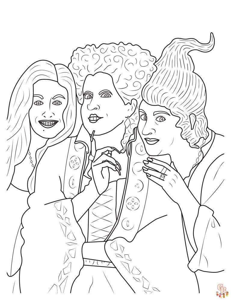 Enjoy the Spooky Fun with Addams Family Coloring Pages