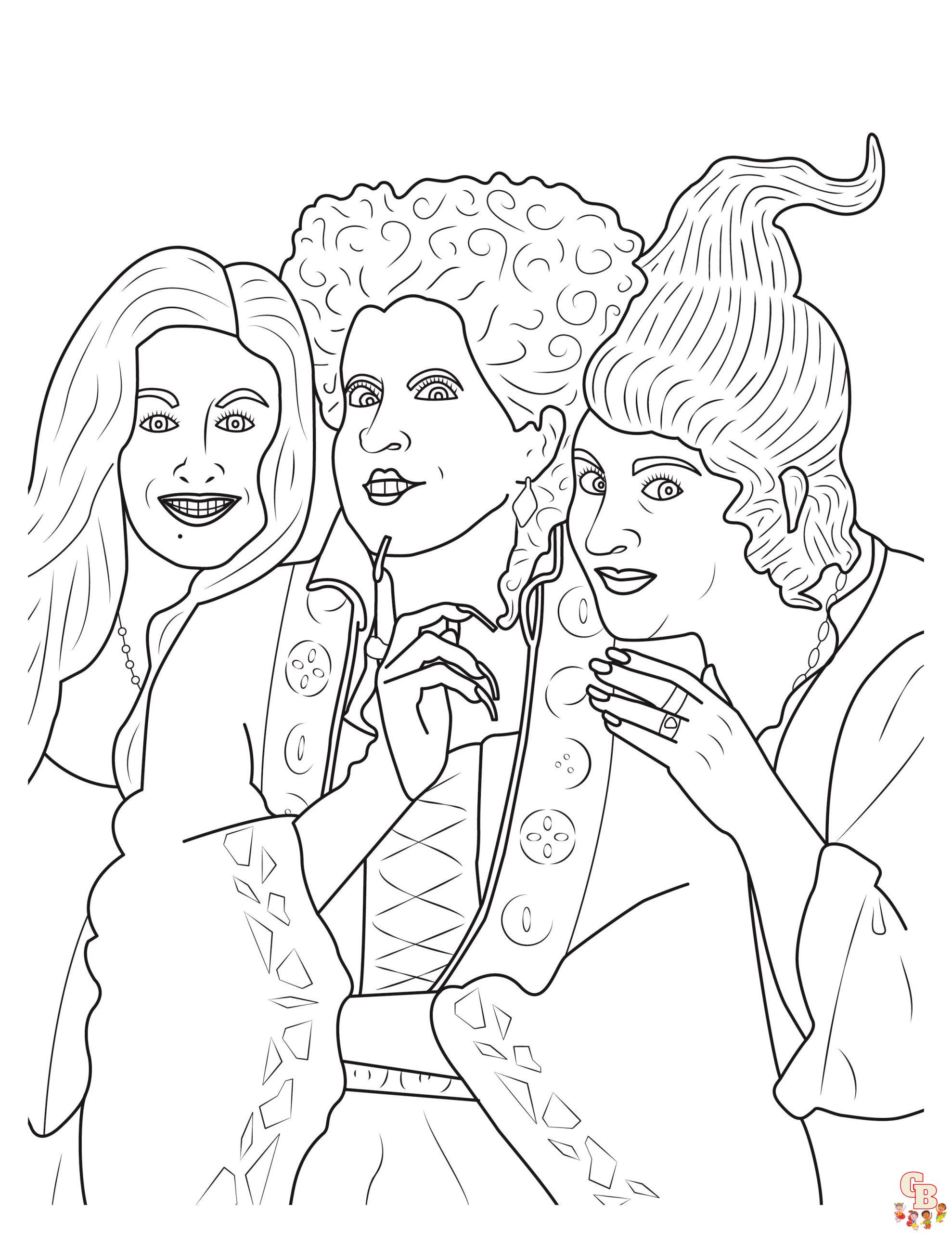 Addams Family Coloring Pages 4