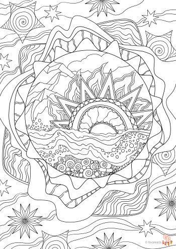 Adult Coloring Pages 1