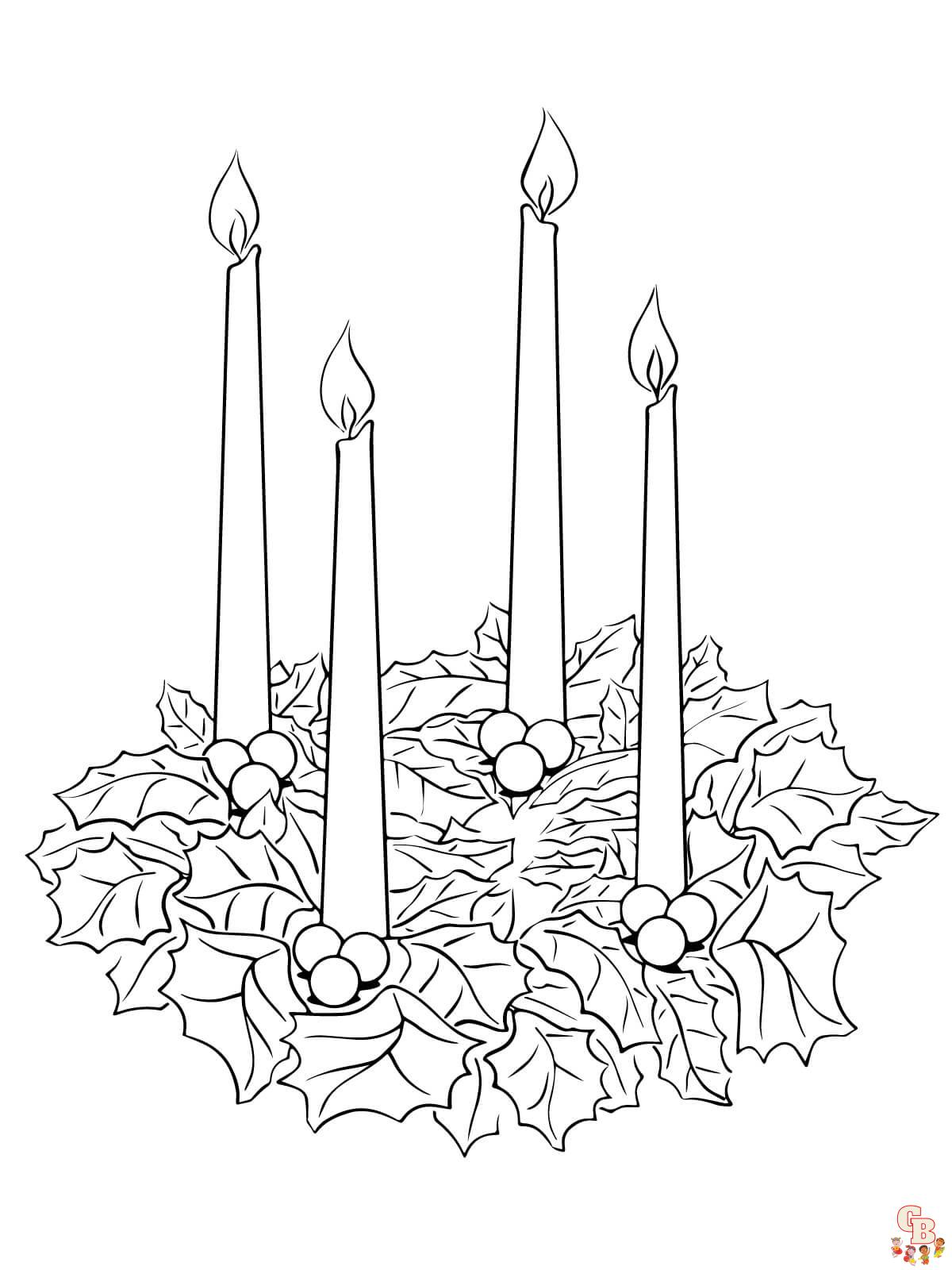 Advent Coloring Pages 7