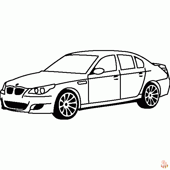 BMW Coloring Pages 1