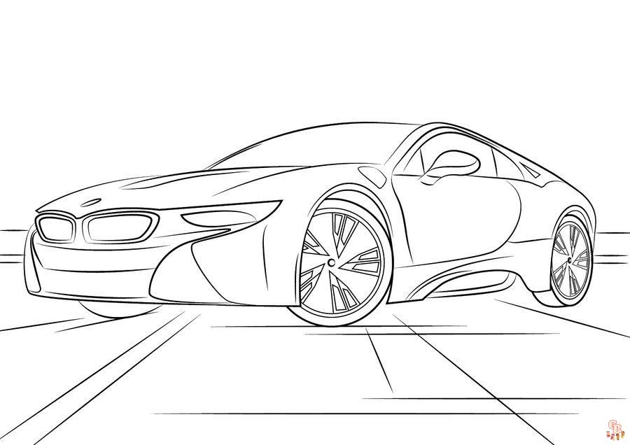 BMW Coloring Pages 10