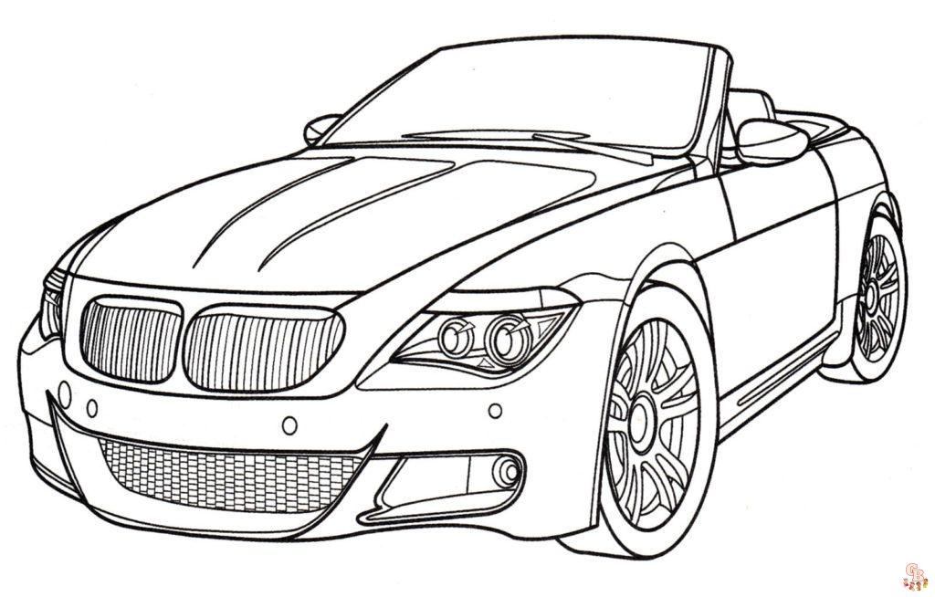 BMW Coloring Pages 12