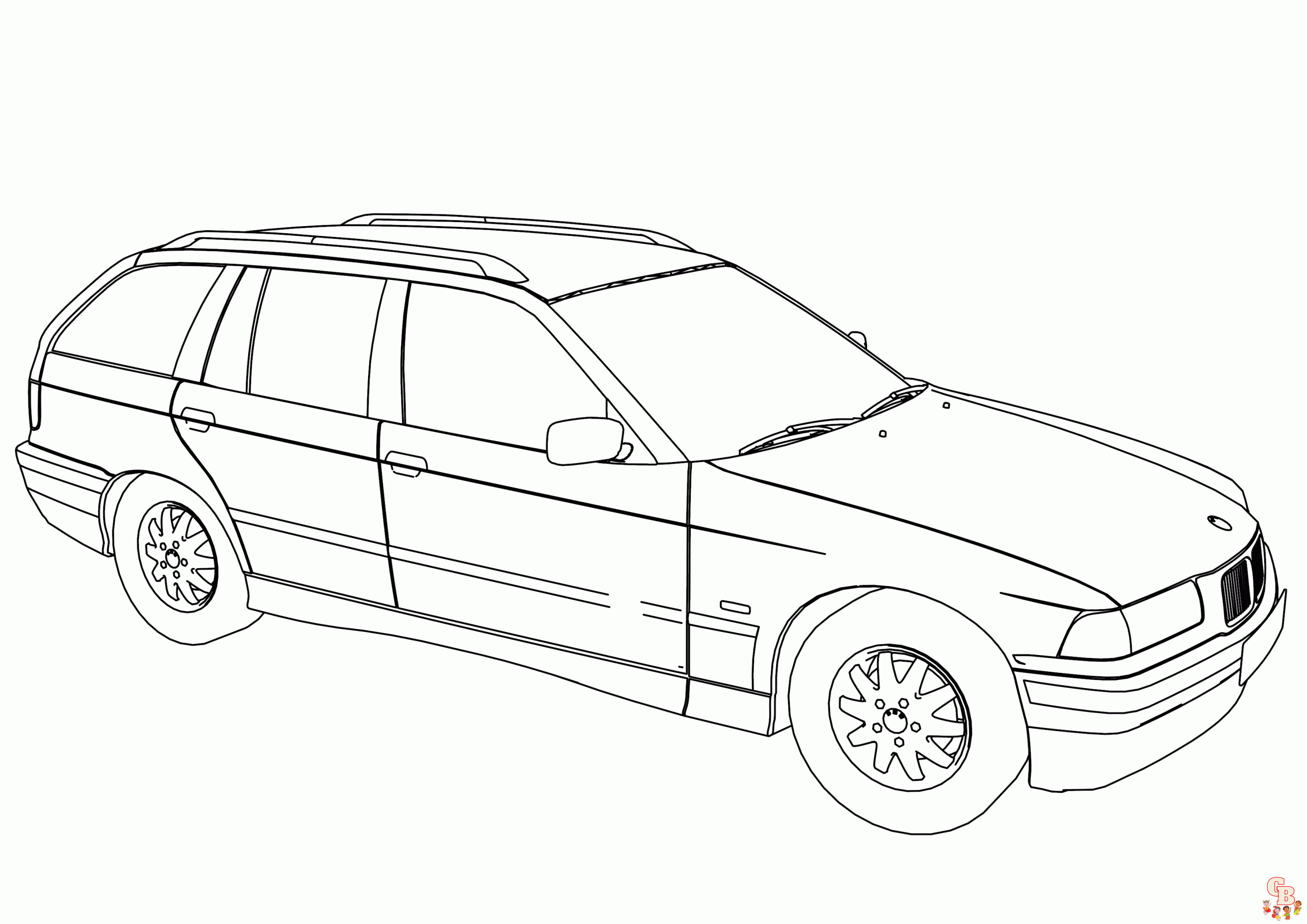 BMW Coloring Pages 2