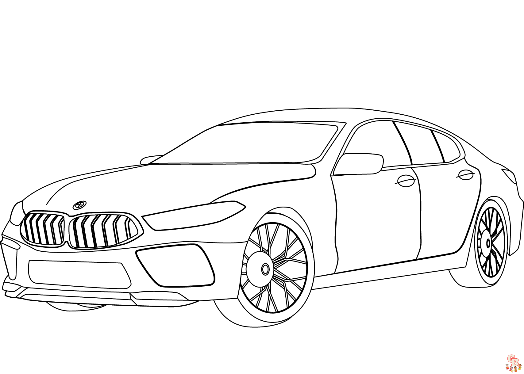 BMW Coloring Pages 2