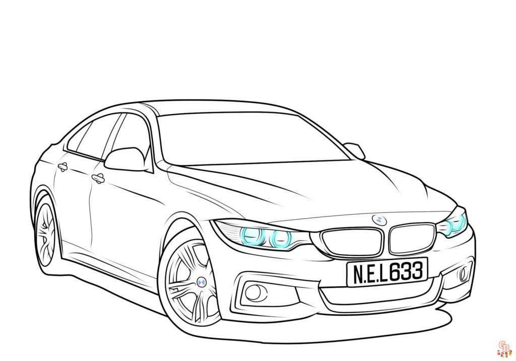 BMW Coloring Pages 4