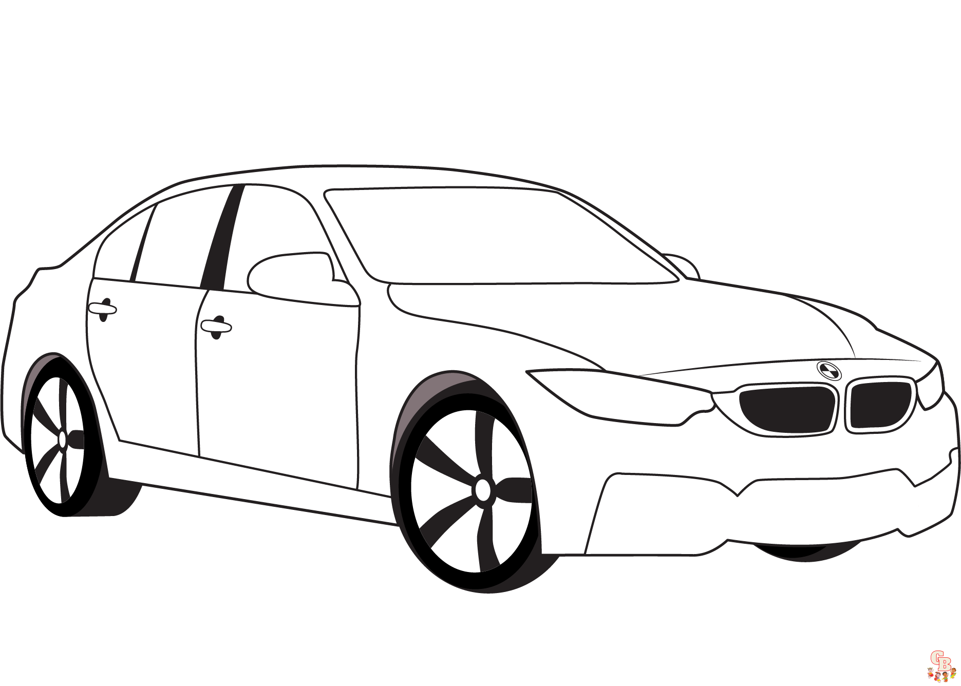 BMW Coloring Pages 4