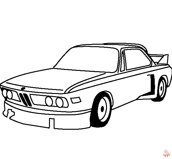 BMW Coloring Pages 6