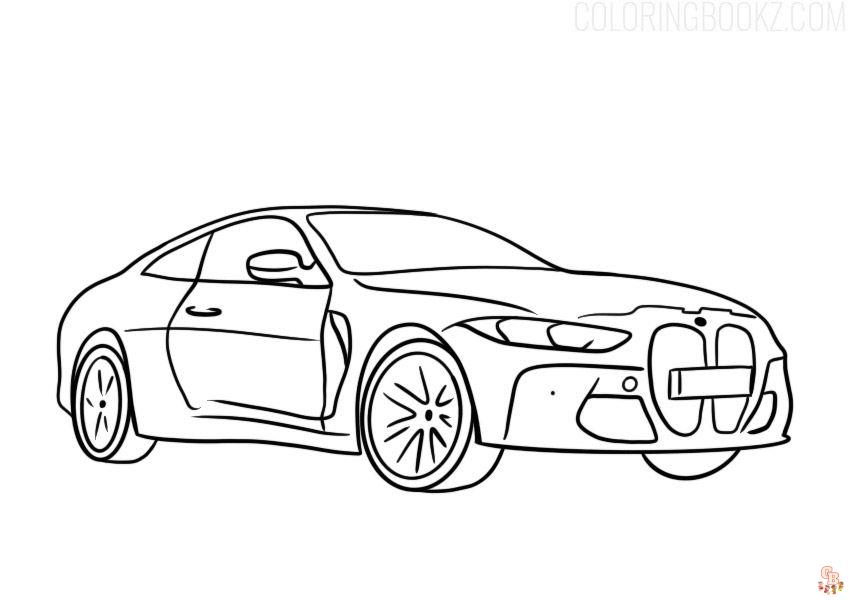 BMW Coloring Pages 7