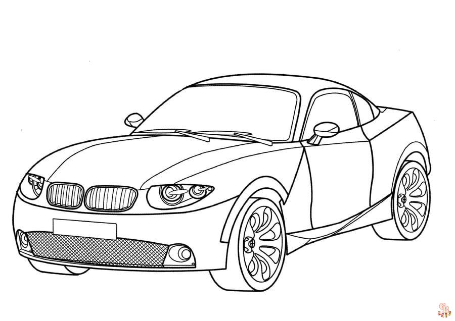BMW Coloring Pages 8