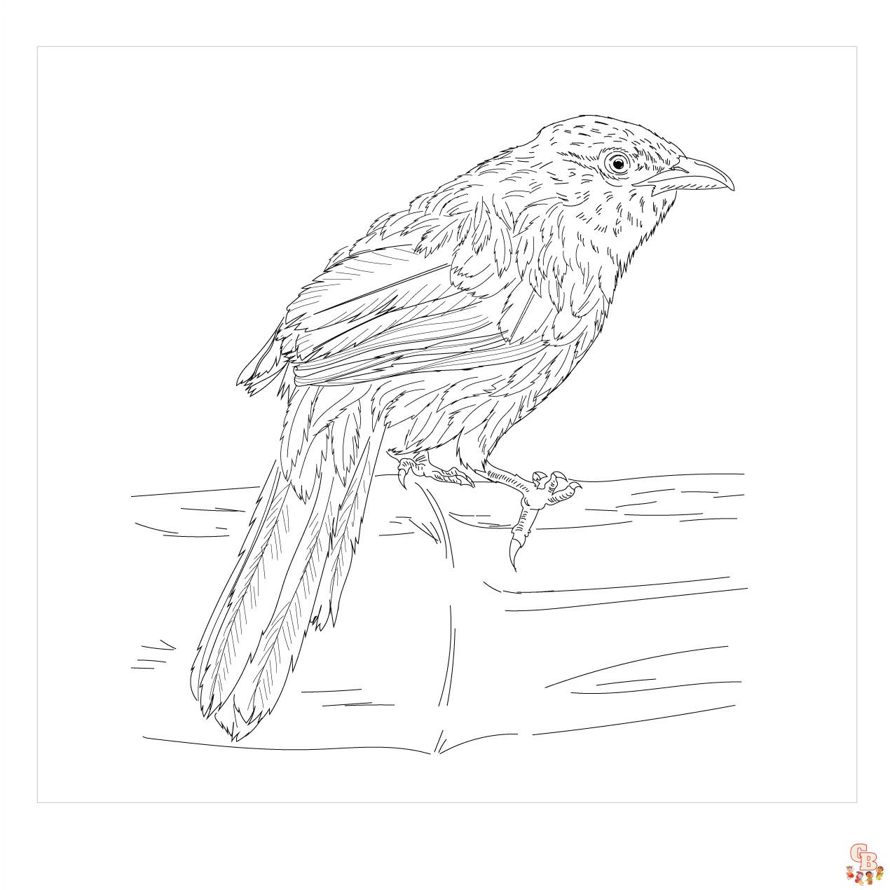 Babblers Coloring Pages 5