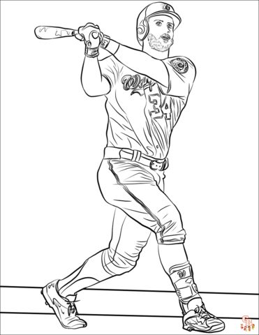 Baseball Coloring Pages 2
