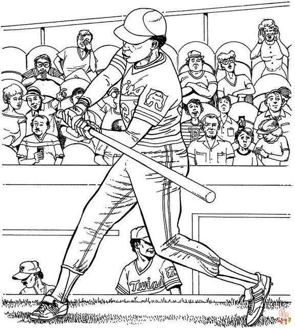 Baseball Coloring Pages 3