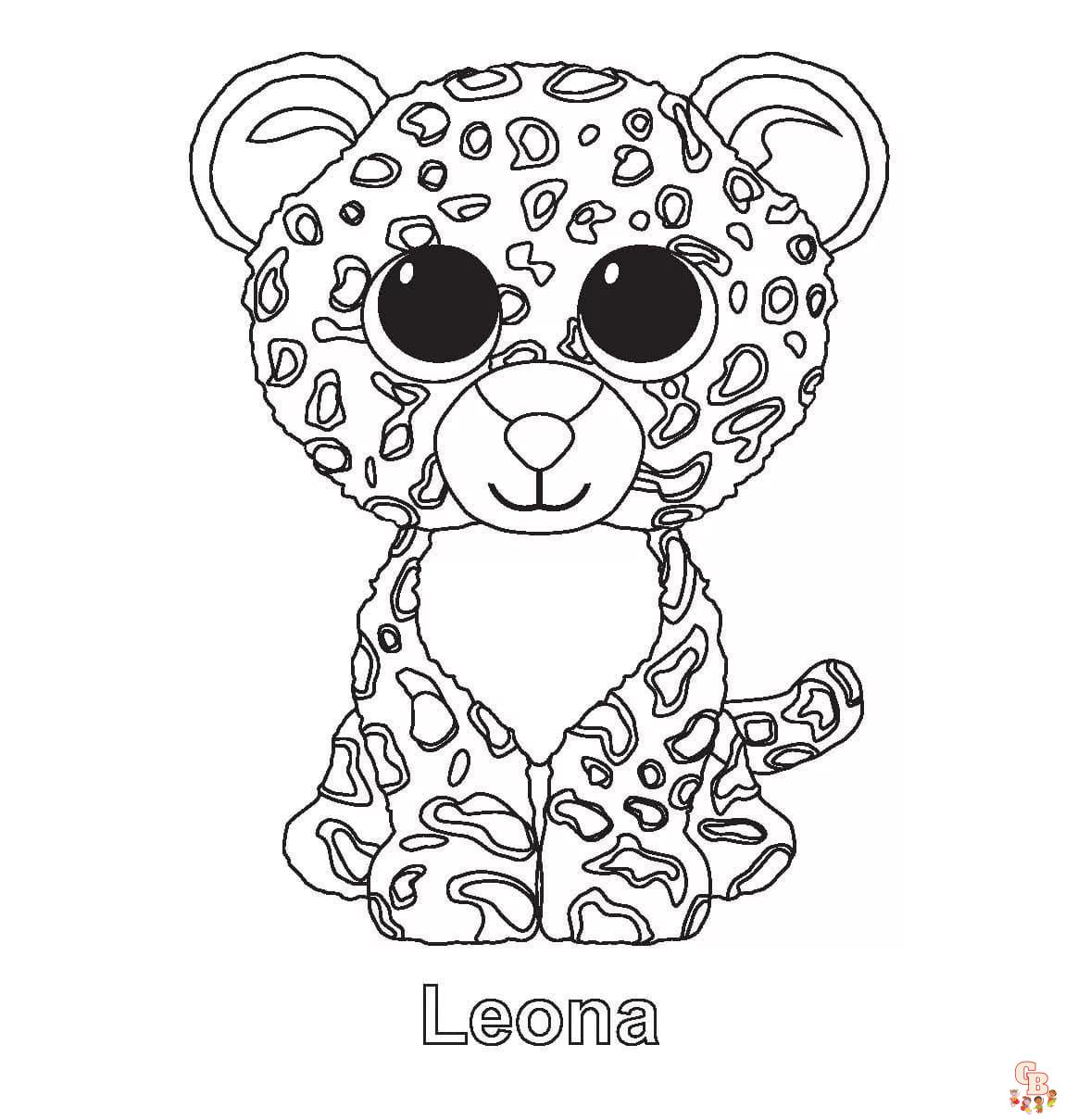 Beanie Boo Coloring Pages