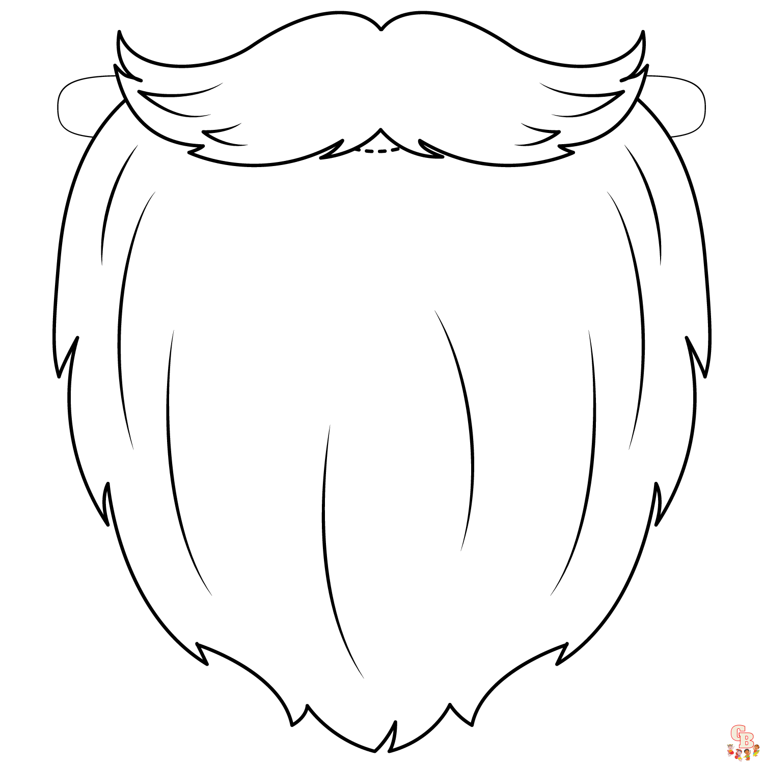 Beard coloring pages 4