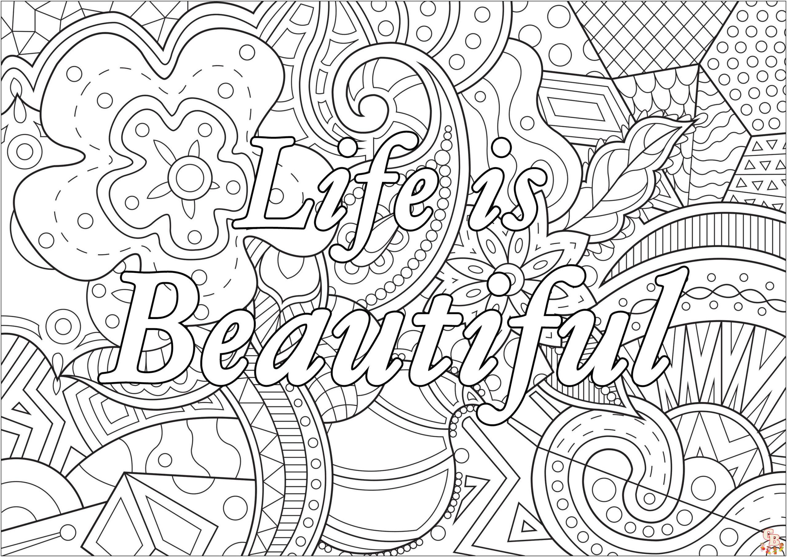 Beautiful Coloring Pages 8