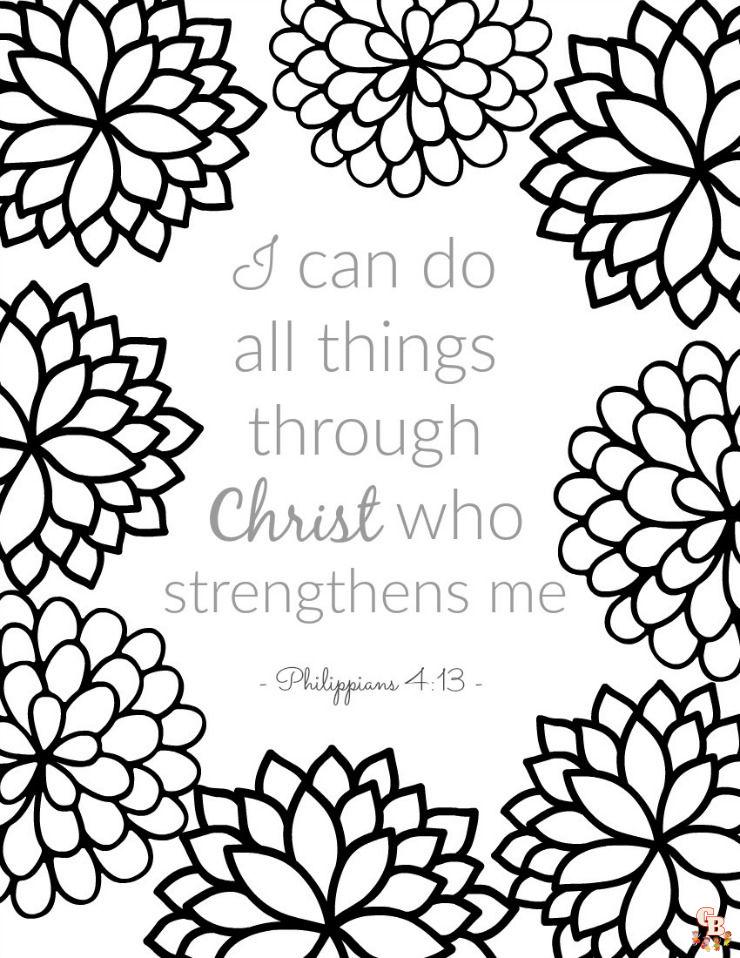 Bible Verse Coloring Pages 5