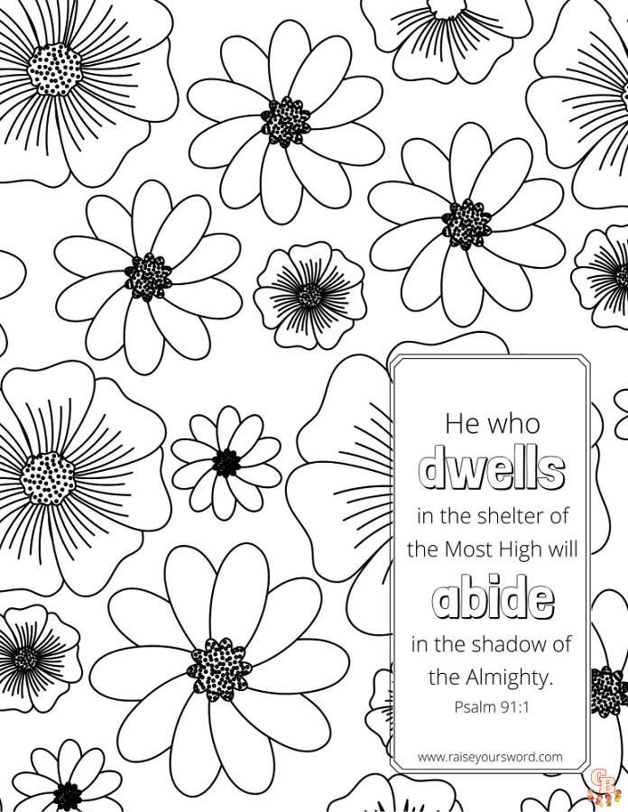 Bible Verse Coloring Pages 8