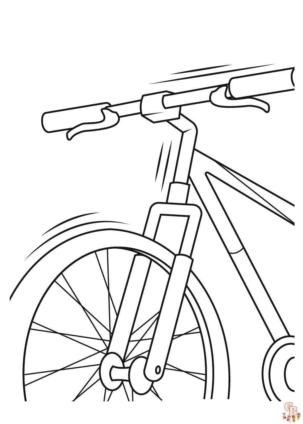 Bike Coloring Pages 3