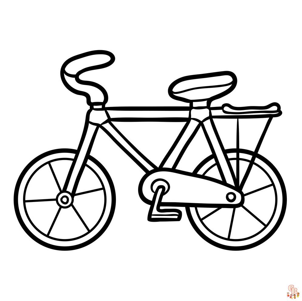 Bike Coloring Pages 5