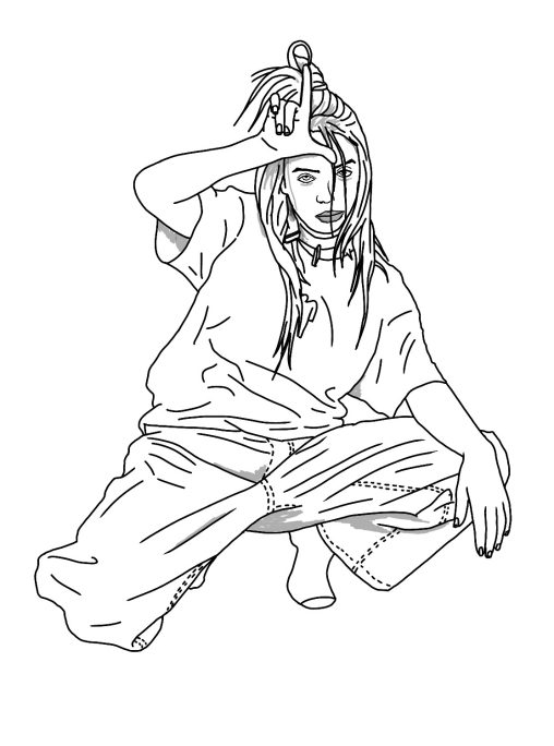 Discover the Best Billie Eilish Coloring Pages for Kids and Adults