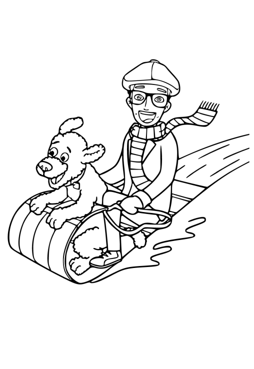 Unleash Your Child's Creativity with Blippi Coloring Pages