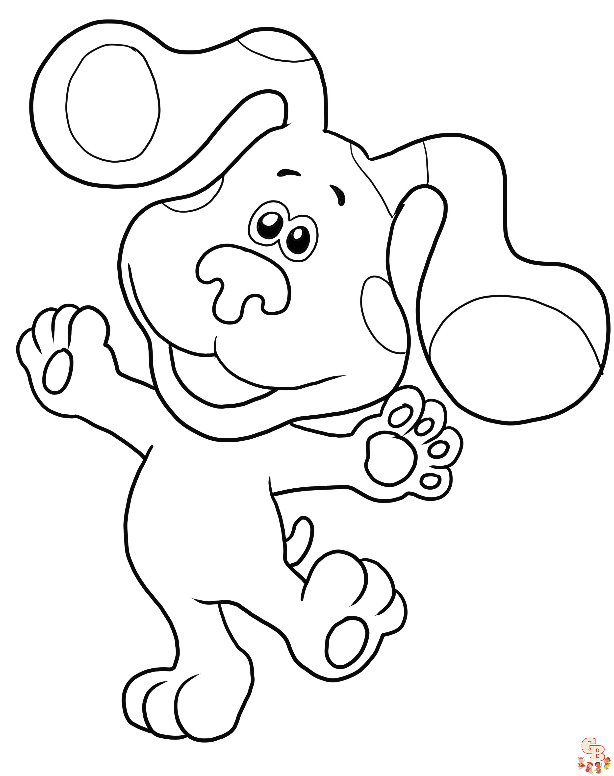 Blues Clues Coloring Pages 2