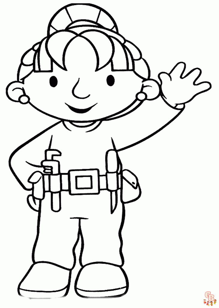 Bob the Builder Coloring Pages 1