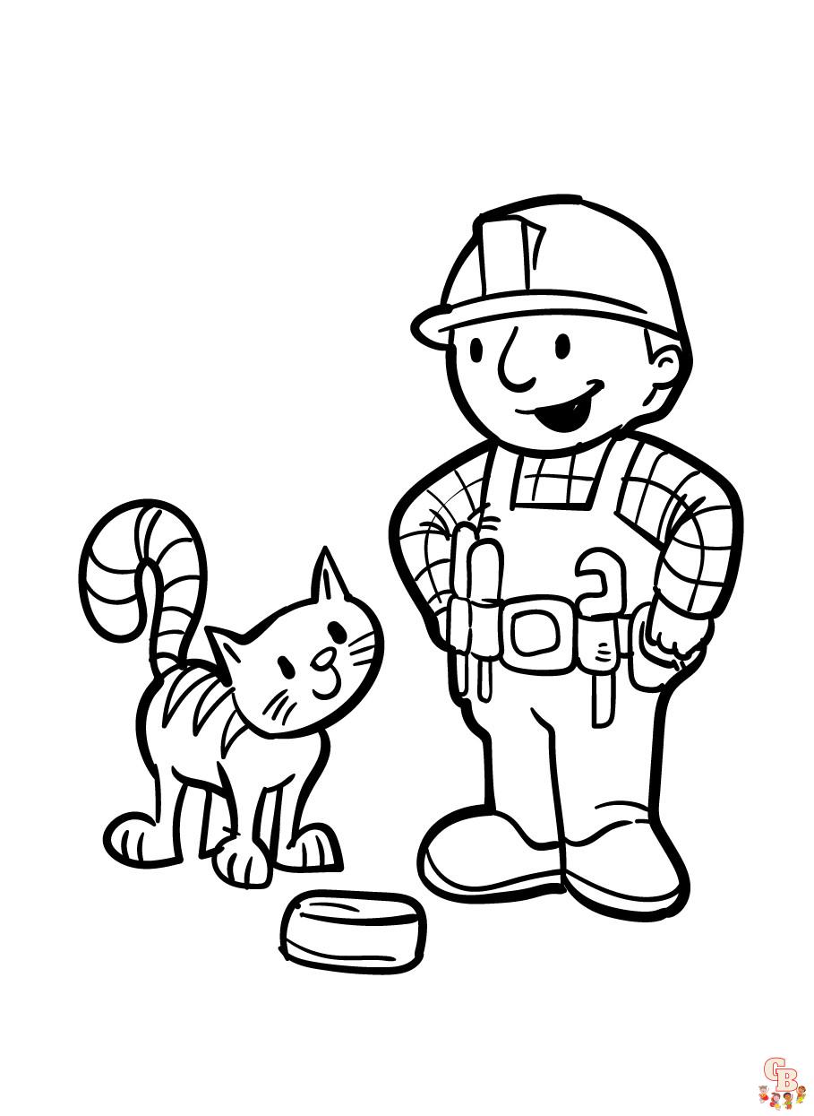 Bob the Builder Coloring Pages 2
