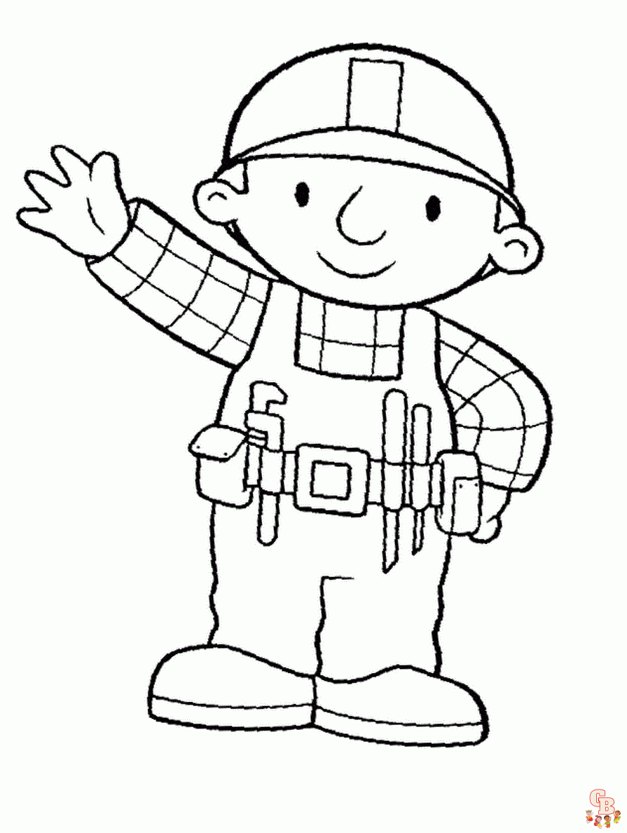 Bob Coloring Pages
