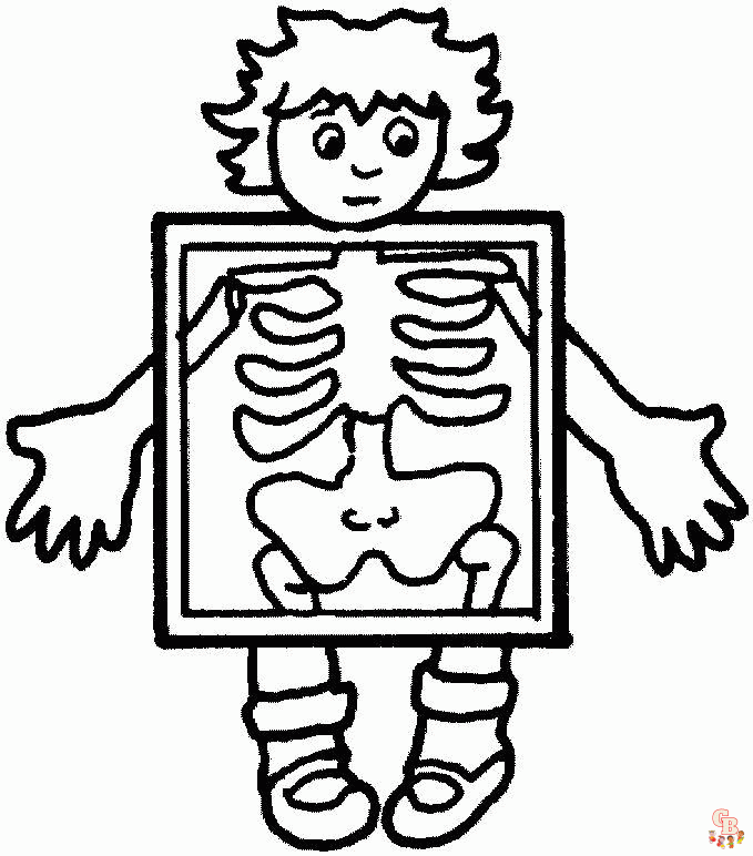 Body Parts Coloring Pages 2