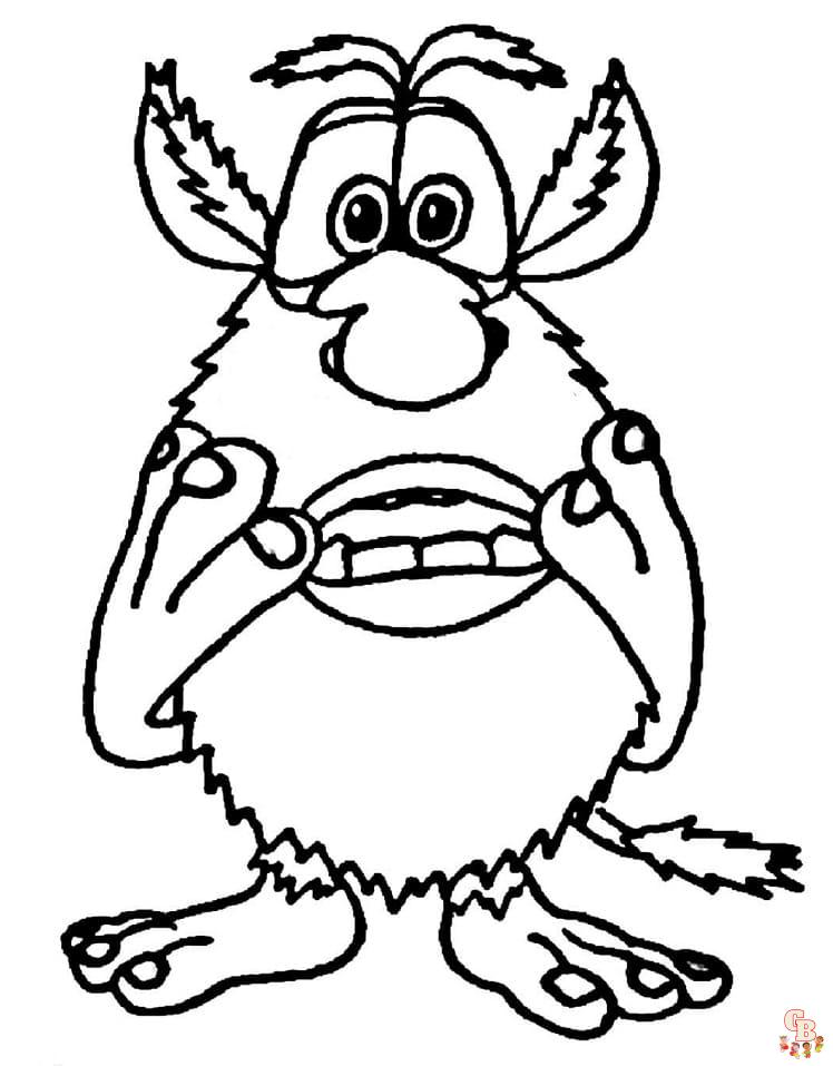 Booba Coloring Pages 4