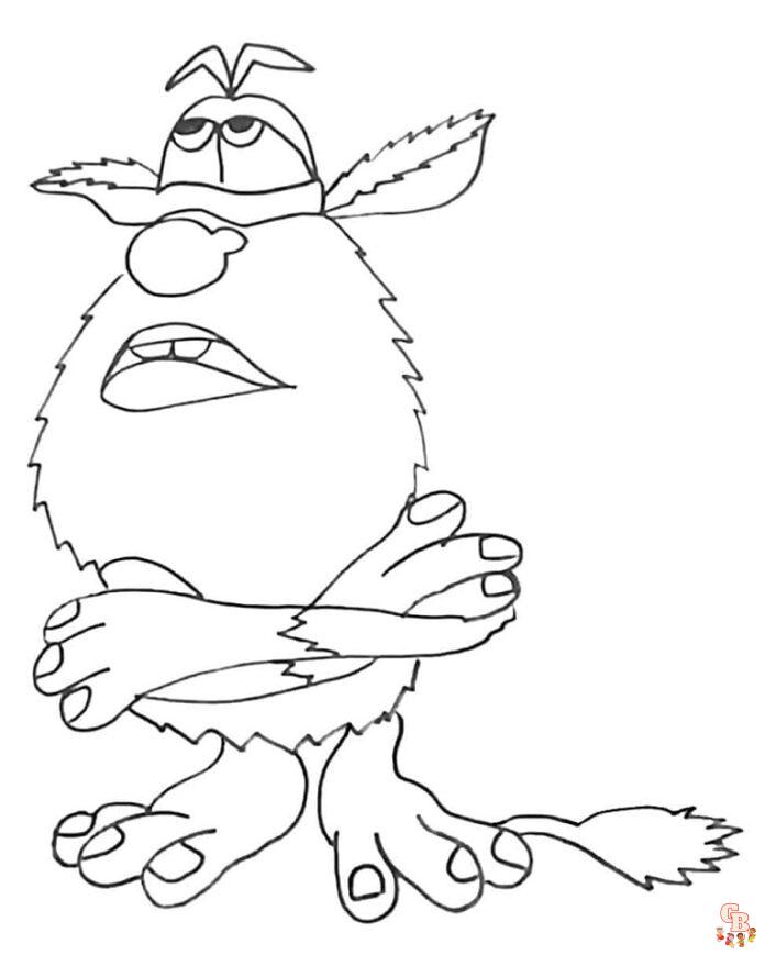 Booba Coloring Pages 6