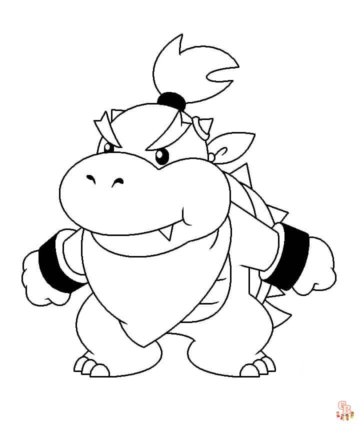 Bowser Coloring Pages 3
