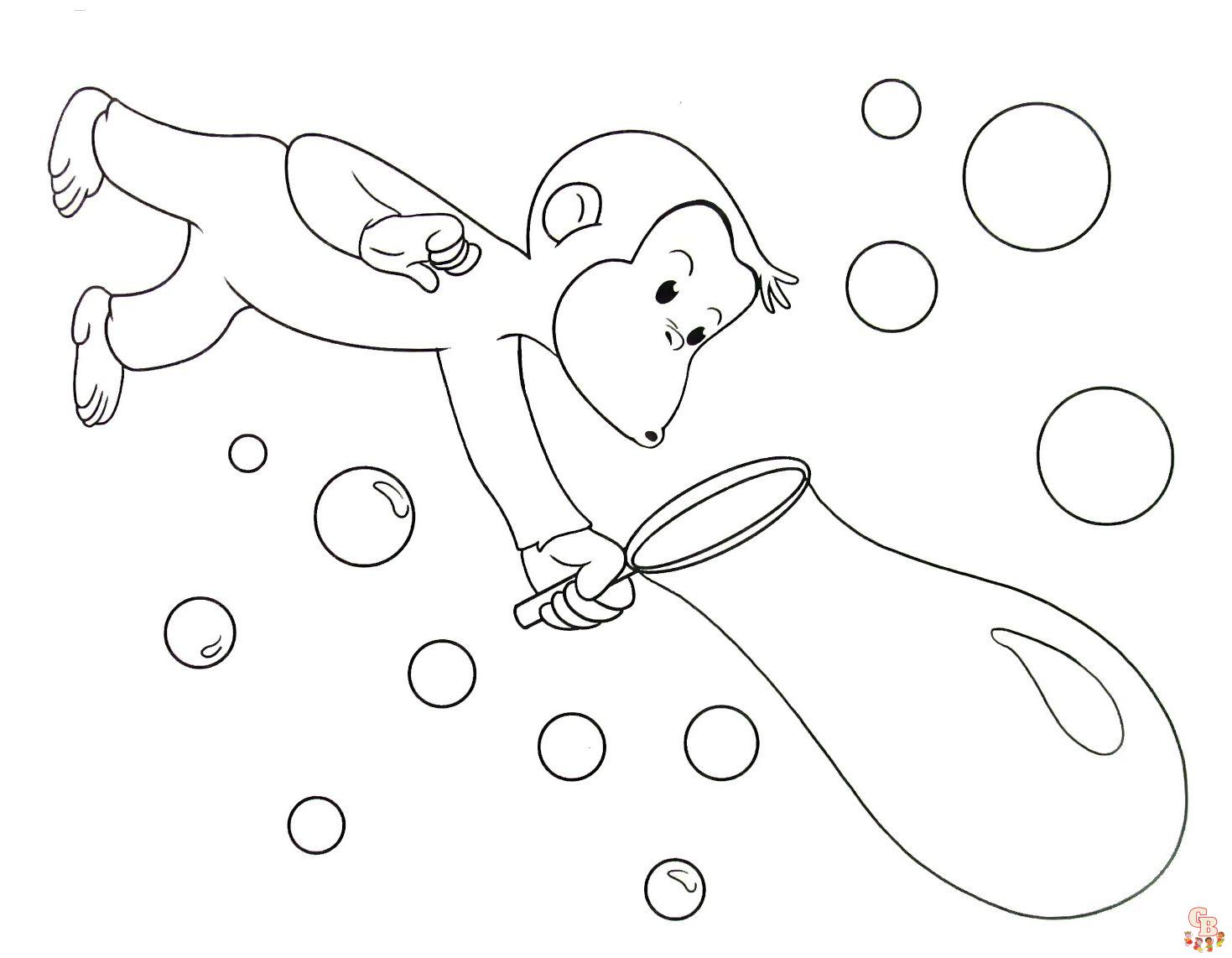 Fun and Free Bubbles Ausmalbilder für Kinder | Druckbar und einfach