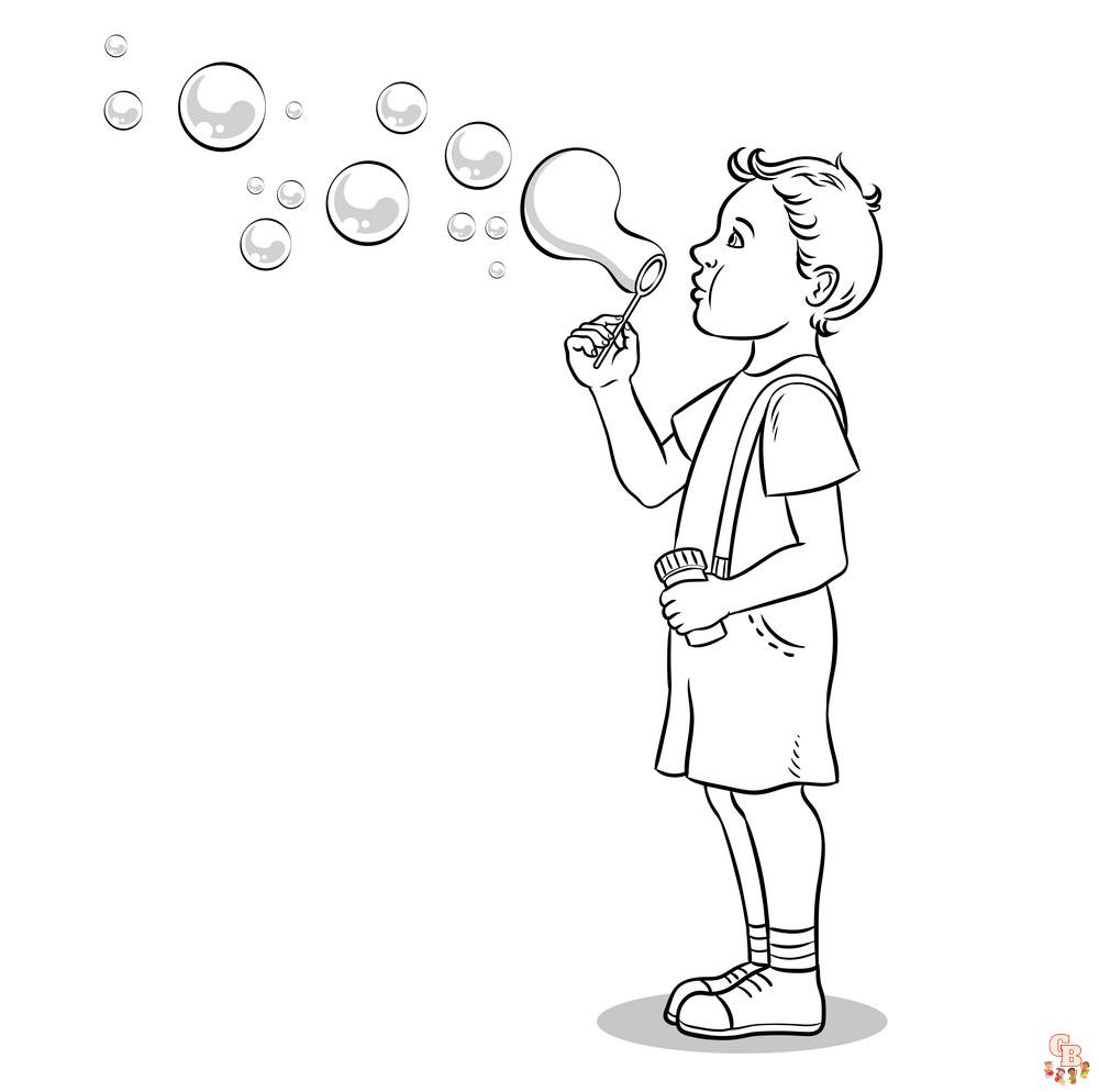 Bubbles Coloring Pages 2