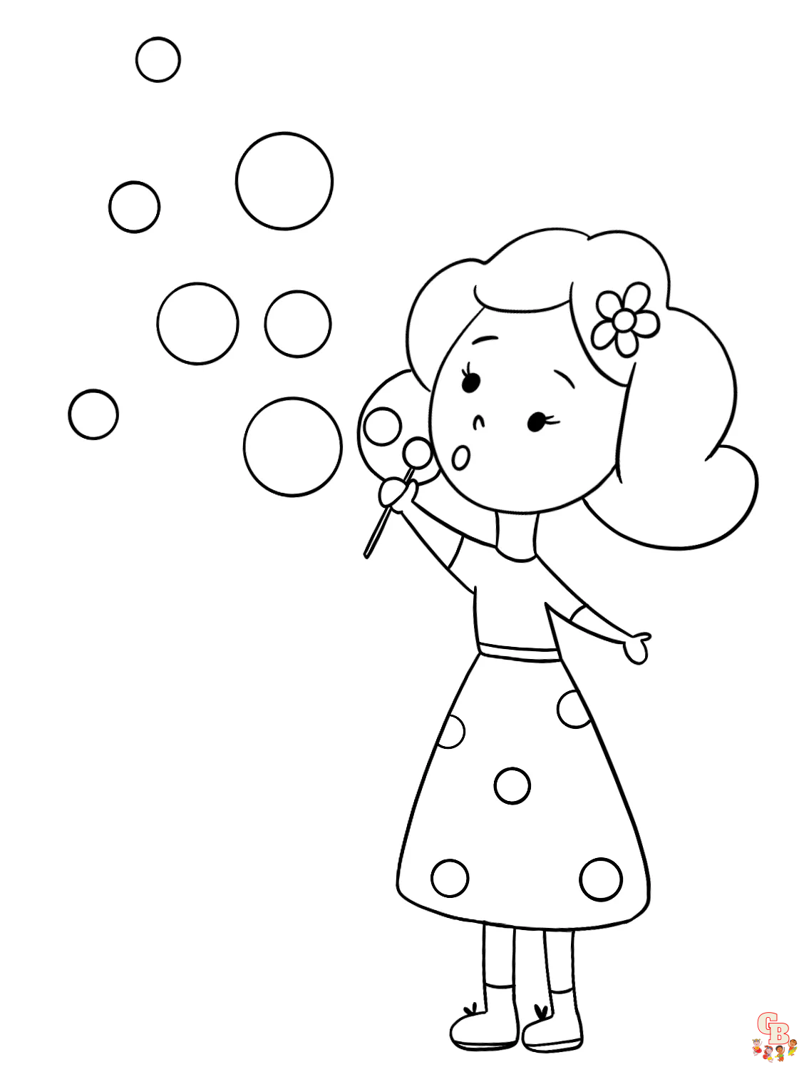 Bubbles Coloring Pages 5