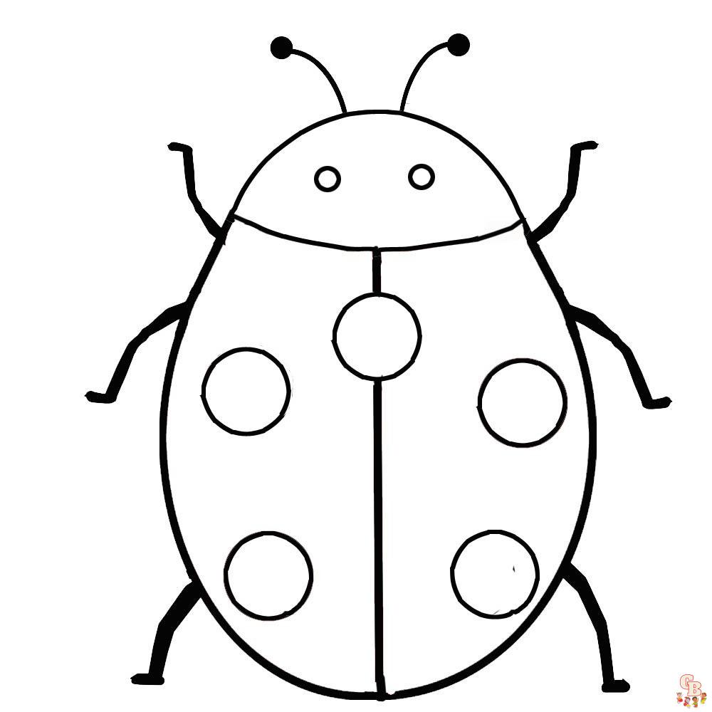 Bug Coloring Pages 4