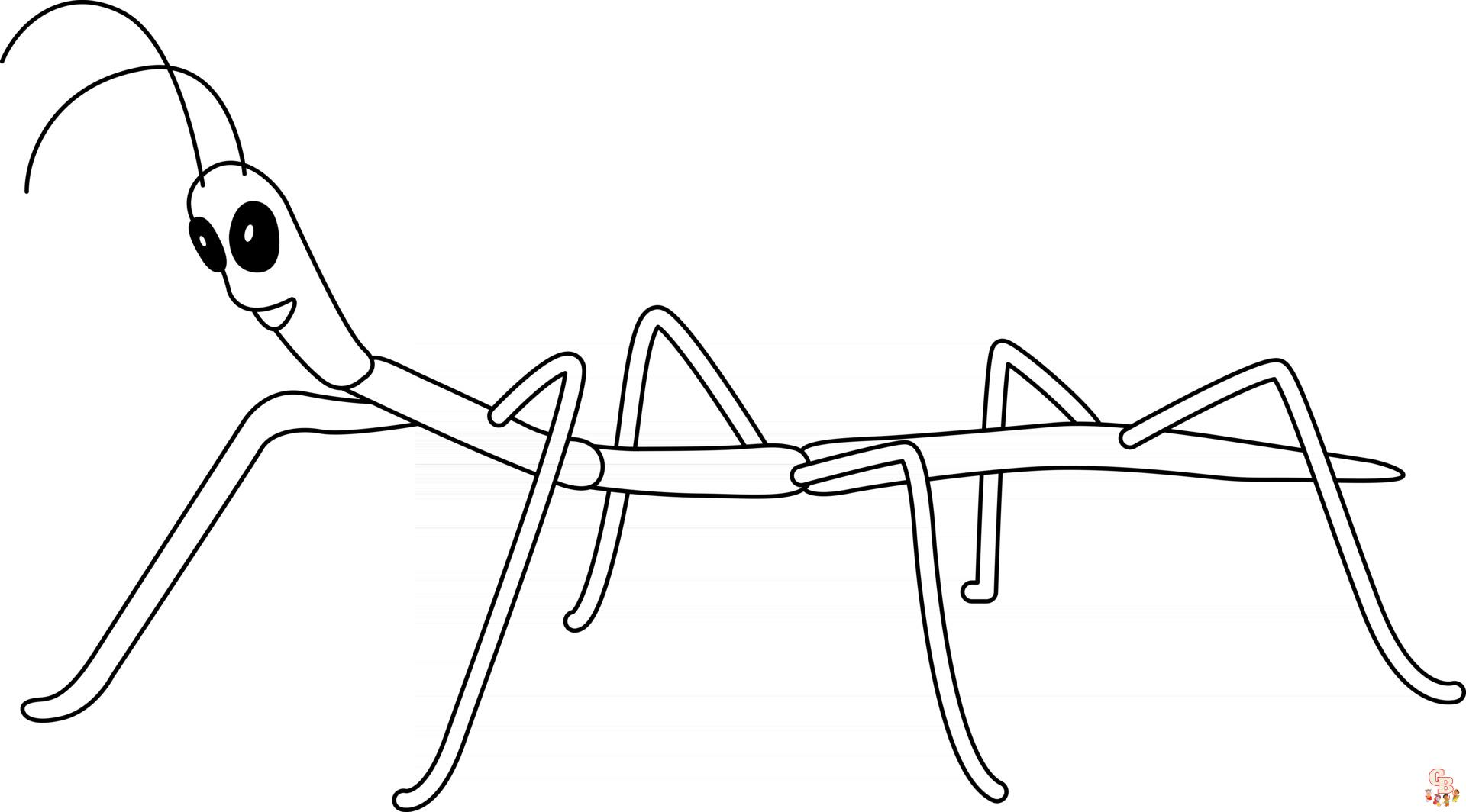 Bug Coloring Pages 5