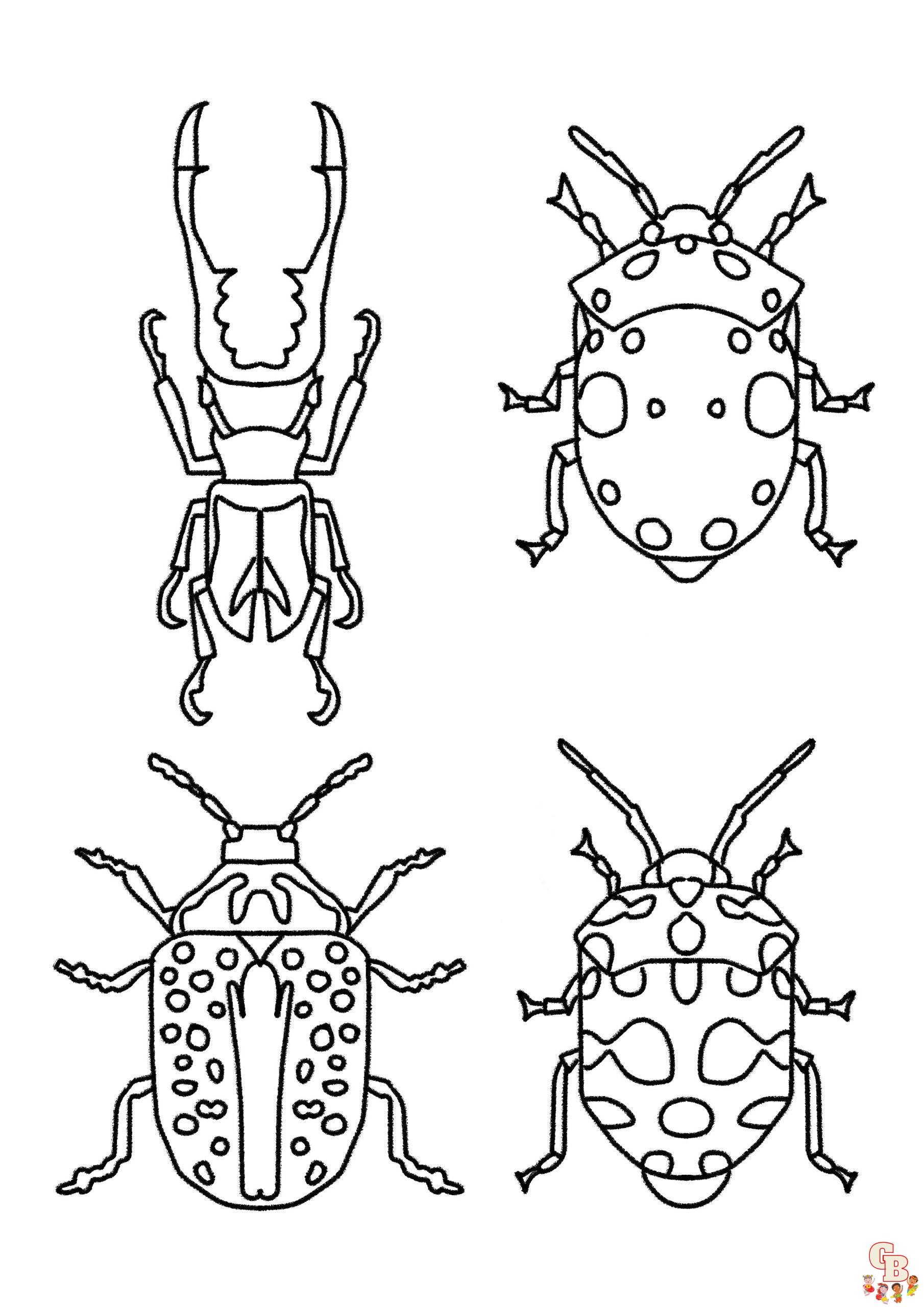 Bugs Coloring Pages 5