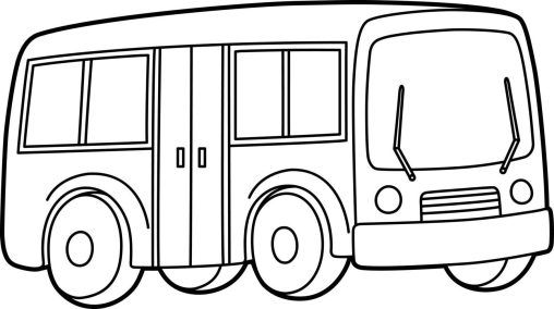 Fun and Creative Bus Coloring Pages for Kids - Printable and Free