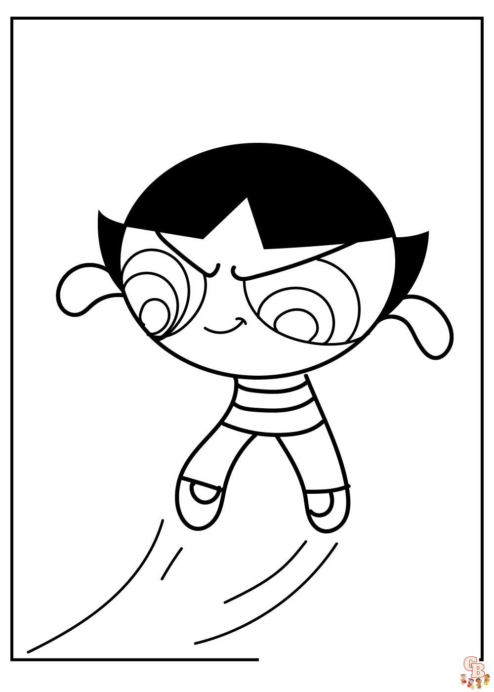 Buttercup Coloring Pages 1