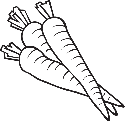 Free Printable Carrot Coloring Pages for Kids | GBcoloring