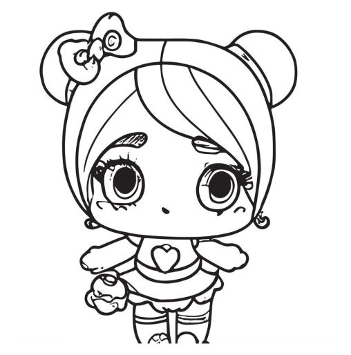 Free Printable Chibi Coloring Pages | GBcoloring