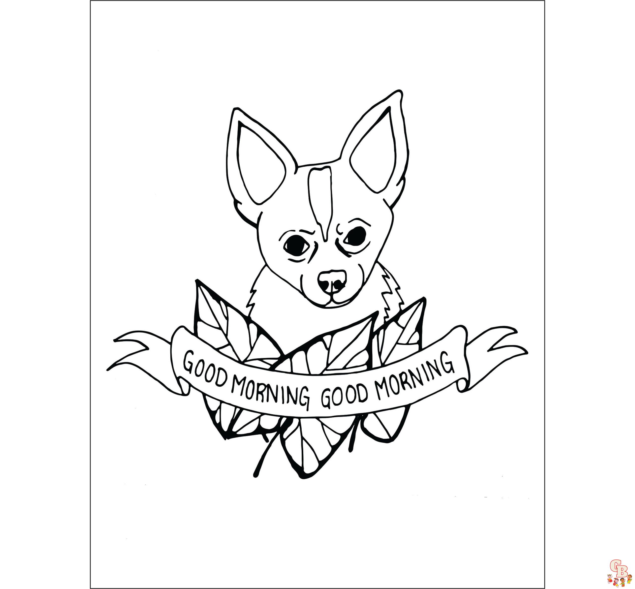 Chihuahua Coloring Pages 13