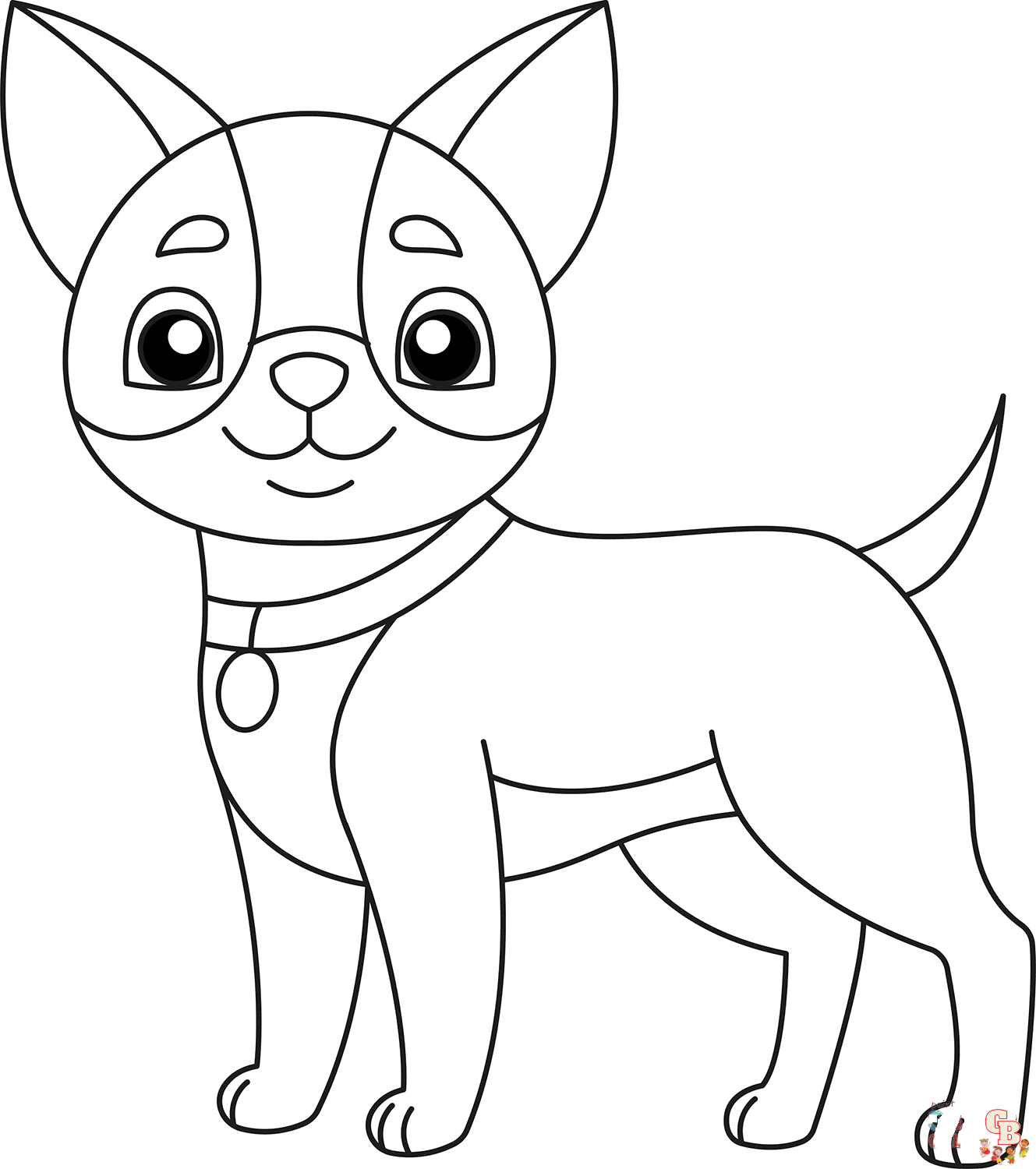 Chihuahua Coloring Pages 2